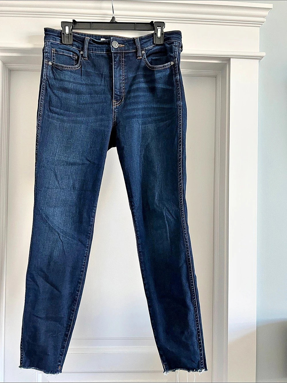 KUT from the Kloth Women's Skinny Jeans Blue Waist 10